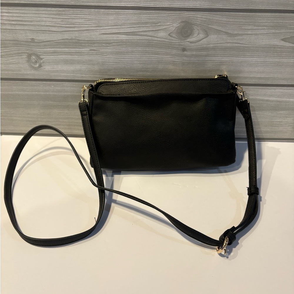 Elegant Black Crossbody Bag